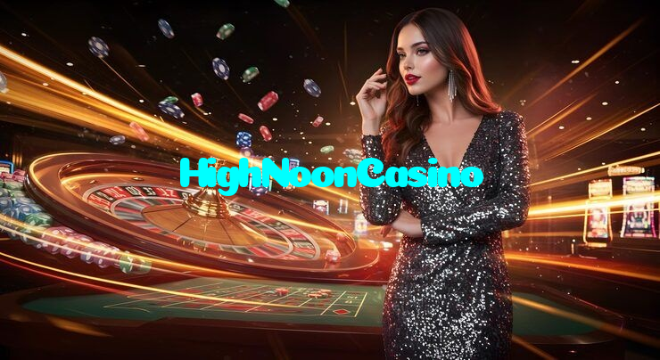 HighNoonCasino casino presented on mobile device in Pakistan with slots and live games