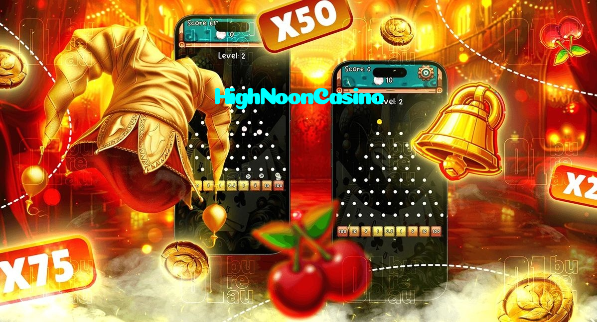 HighNoonCasino خوش آمدید بونس +600% پیشکش موبائل ایپ کے پروموشن سیکشن میں دکھائی دیتی ہے۔